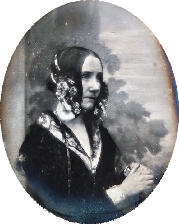 Posthumous or imagined likeness of Ada Lovelace.