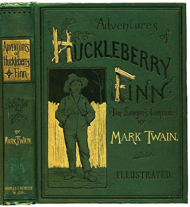 Huckleberry Finn book (Adventures of Huckleberry Finn)