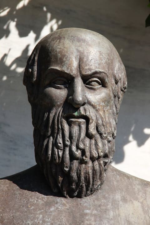 Posthumous or imagined likeness of Aeschylus.