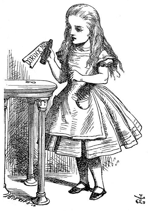 Alice par John Tenniel 04 (Alice's Adventures in Wonderland)