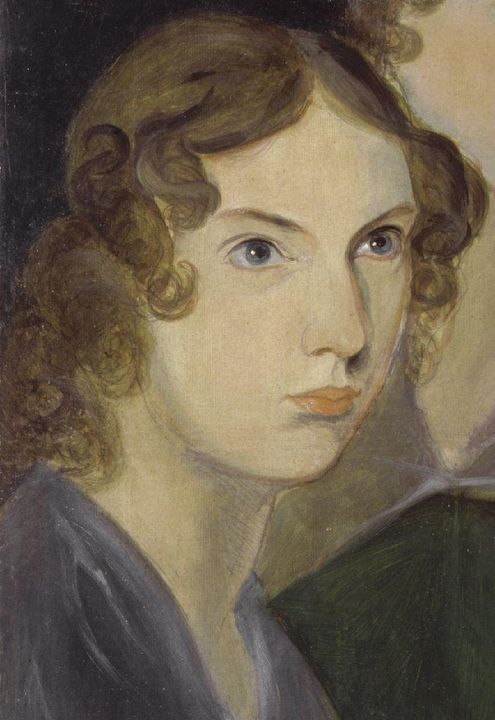 Portrait of Anne Brontë.