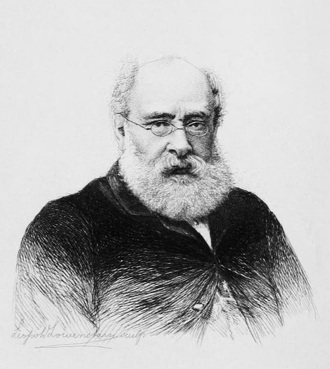 Portrait of Anthony Trollope.