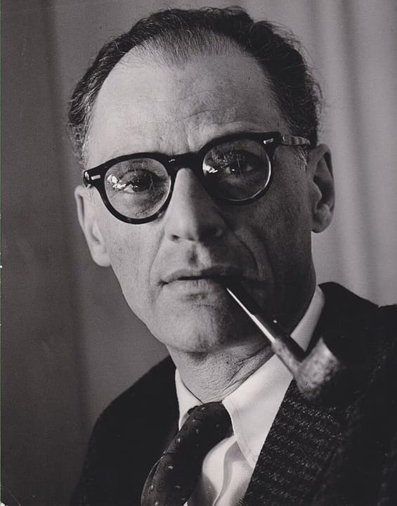 Portrait of Arthur Miller.