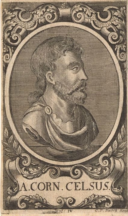 Posthumous or imagined likeness of Aulus Cornelius Celsus.
