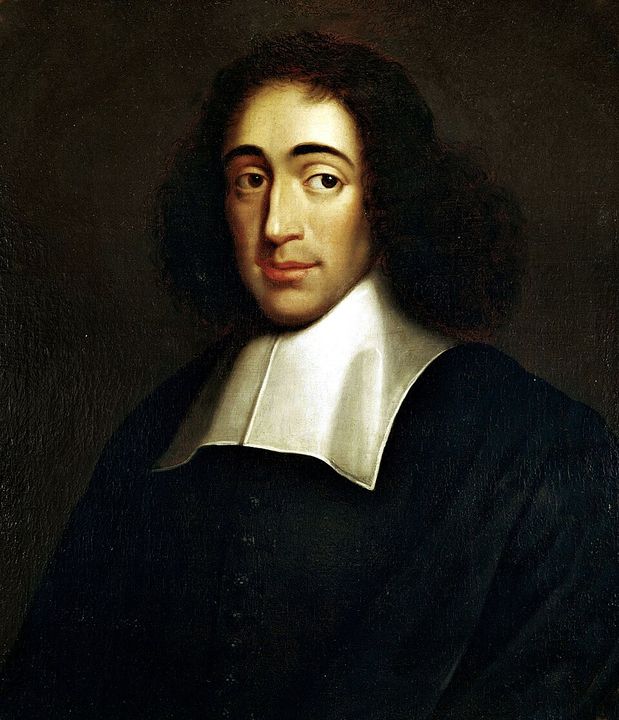 Portrait of Baruch Spinoza (1665).