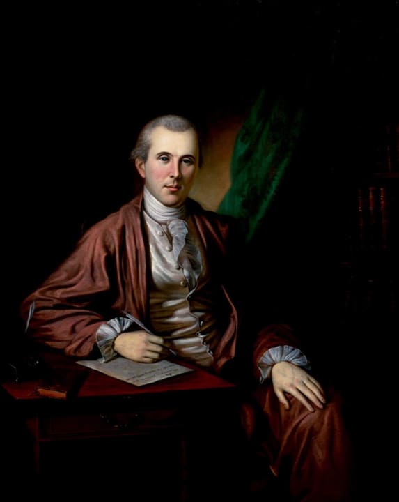 Portrait of Benjamin Rush.