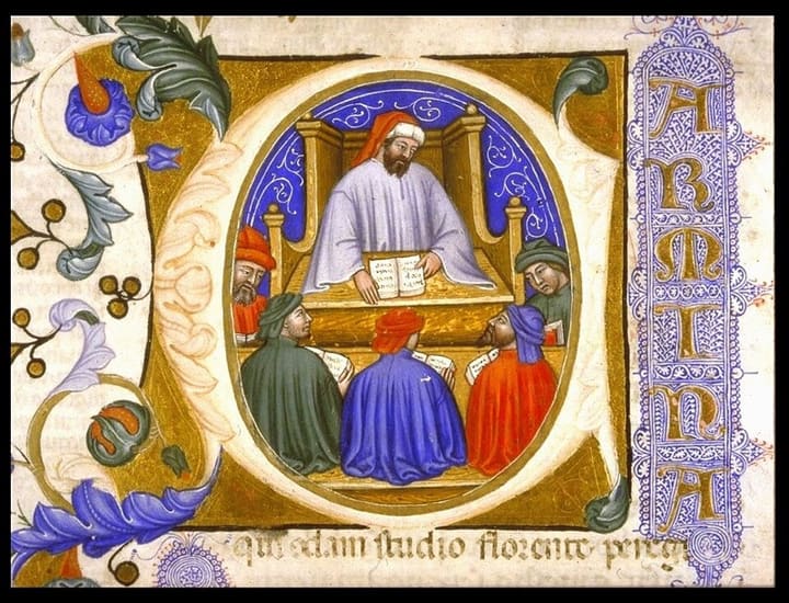 Posthumous or imagined likeness of Boethius.