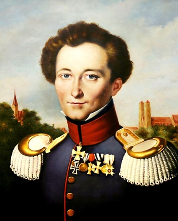 Posthumous or imagined likeness of Carl von Clausewitz.
