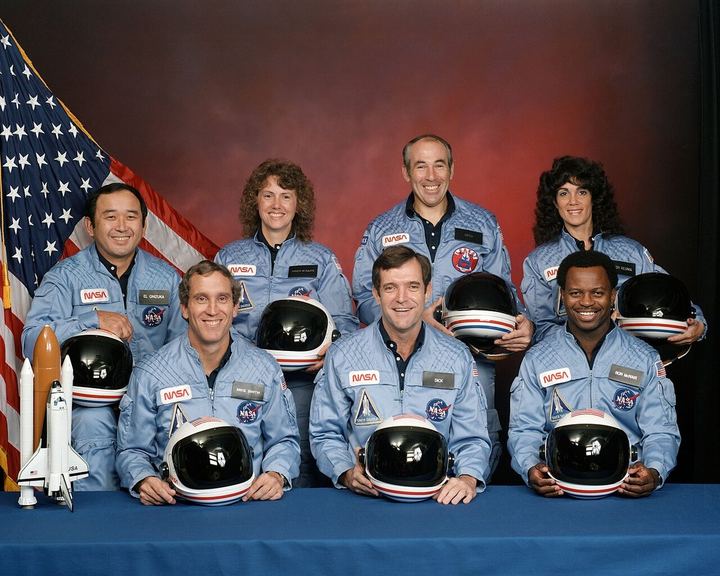 Challenger flight 51-l crew (Address to the Nation on the Challenger Disaster)