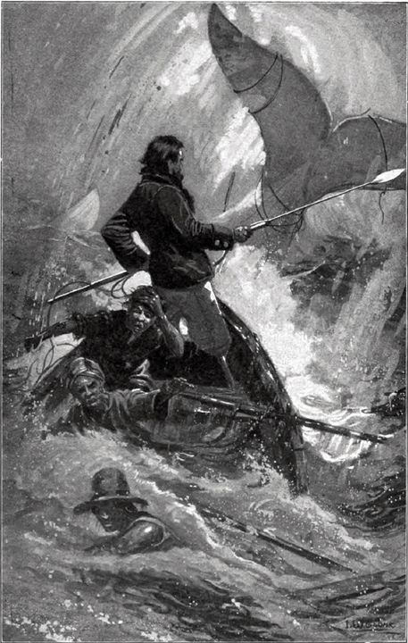 Moby Dick final chase (Captain Ahab)