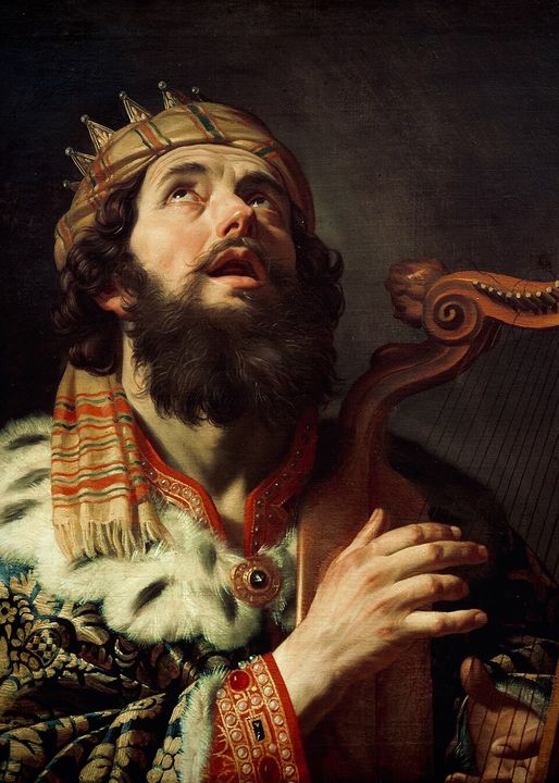 King David, the King of Israel (David)