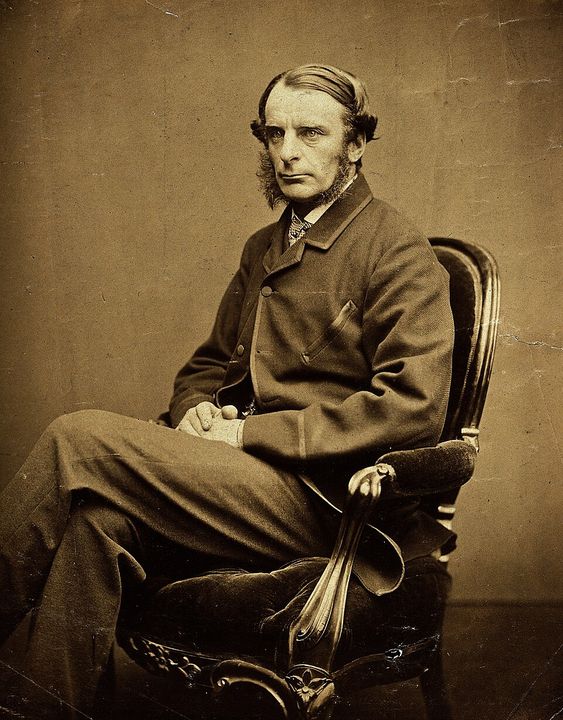 Portrait of Charles Kingsley.