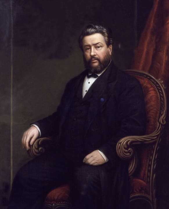 Portrait of Charles Spurgeon.