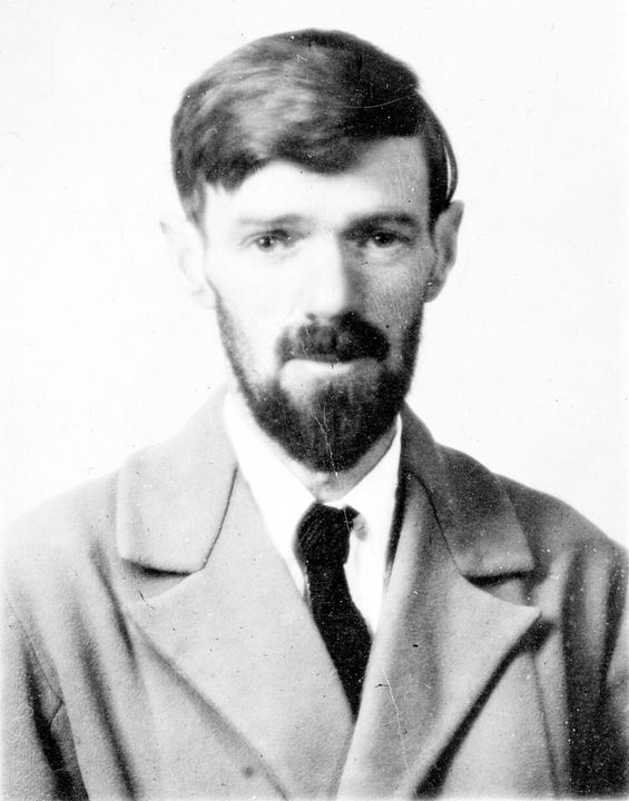 Portrait of D. H. Lawrence (1929-02-22).