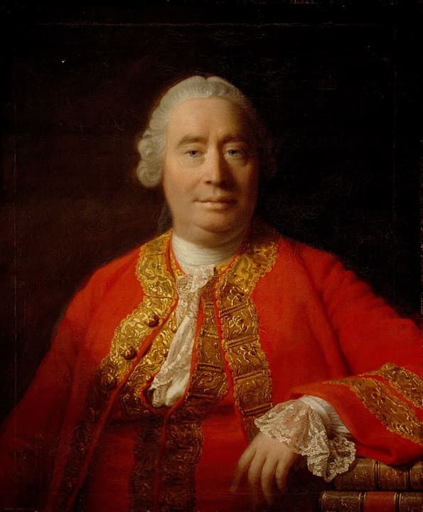 Portrait of David Hume.