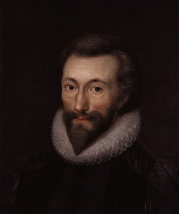 John Donne (copy after an original of 1616) (John Donne)