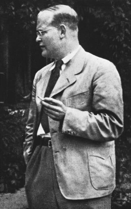 Portrait of Dietrich Bonhoeffer.