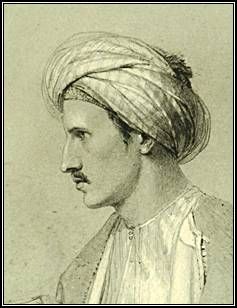 Edward William Lane, drawn by his brother Richard James Lane (c. 1829).