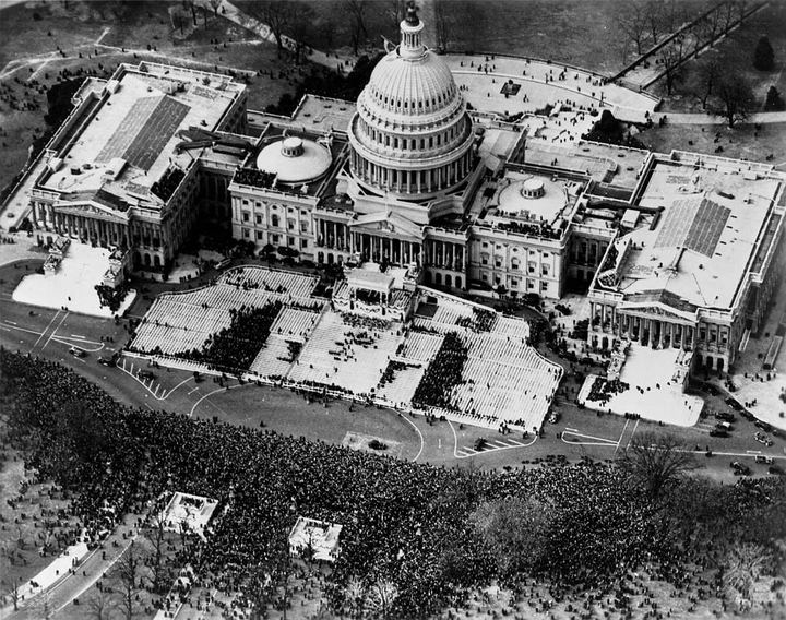 FDR inauguration 02894u (First Inaugural Address ("The only thing we have to fear"))