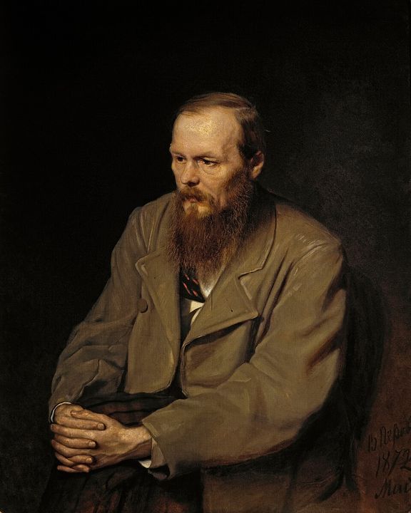Portrait of Fyodor Dostoevsky by Vasily Perov (Fyodor Dostoevsky)