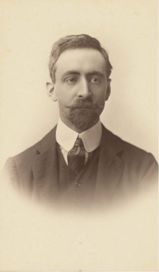 Portrait of G. H. Hardy (circa 1915).