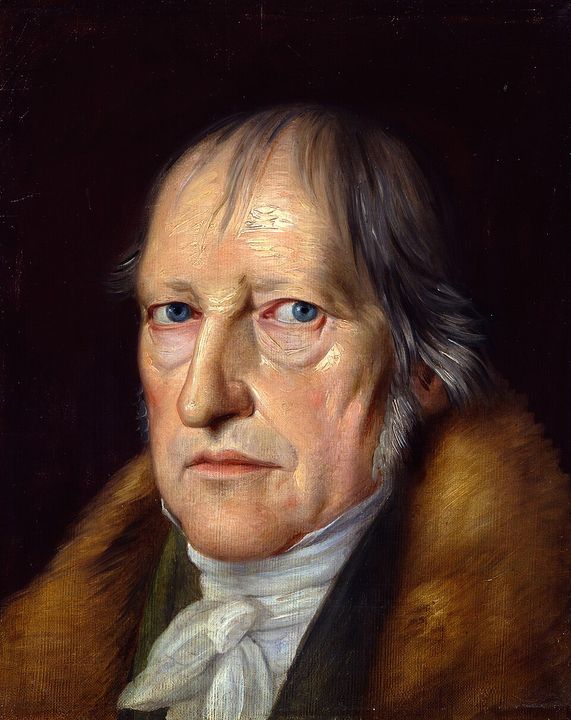 Portrait of Georg Wilhelm Friedrich Hegel (1831).