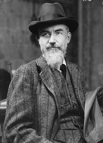Portrait of George Bernard Shaw (1909-11-08).