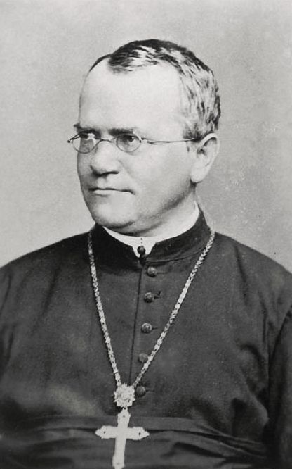 Gregor Mendel (c. 1862).