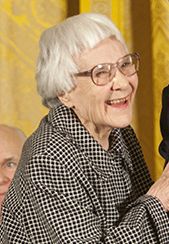 Portrait of Harper Lee.