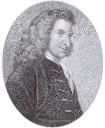 Henry Fielding, engraved portrait.