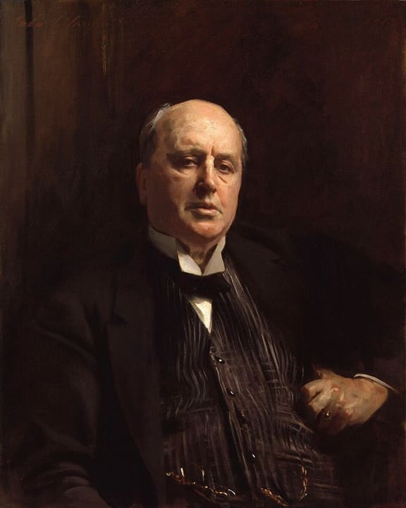 Portrait of Henry James.