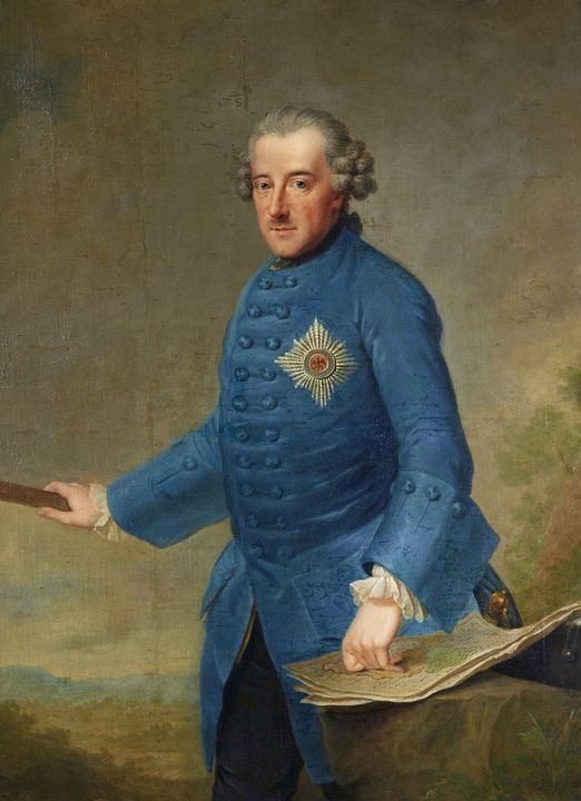 Friedrich der Große Portrait of Friedrich II of Prussia (Frederick the Great)