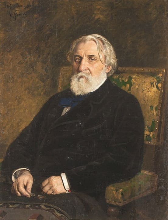 Portrait of Ivan Turgenev.