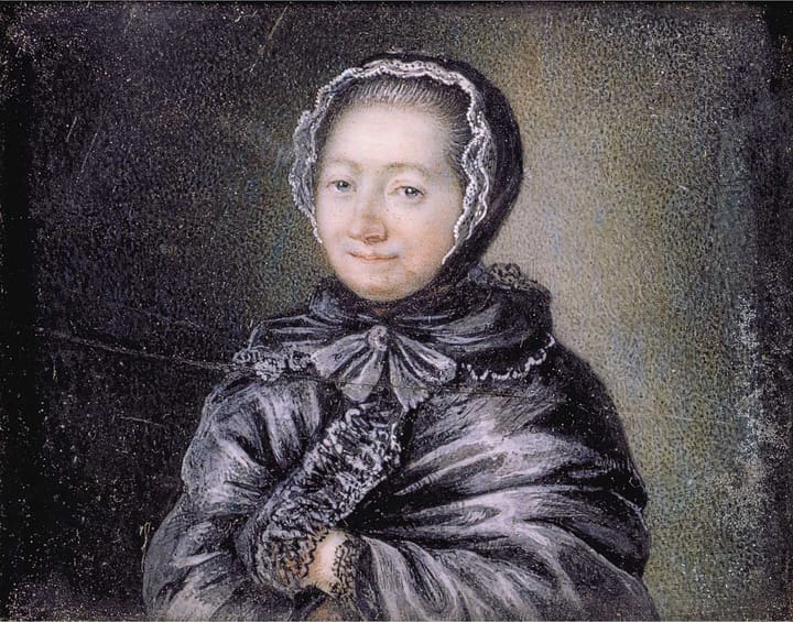 Jeanne-Marie Leprince de Beaumont, eighteenth-century portrait by an unidentified painter.