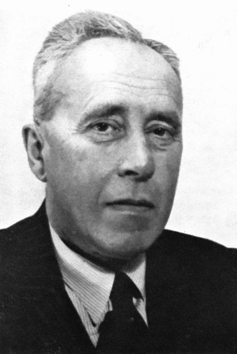Portrait of Johan Huizinga (between 1930 and 1945).