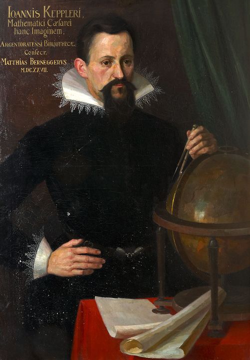 Johannes Kepler (copy of a 1610 portrait).