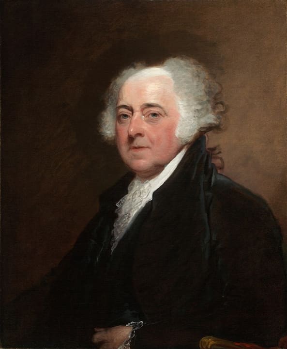Portrait of John Adams (circa 1800).