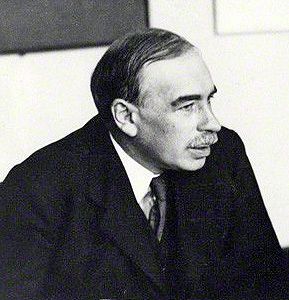 Portrait of John Maynard Keynes (1933).