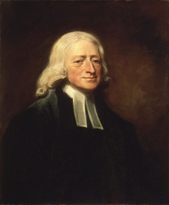 Portrait of John Wesley.