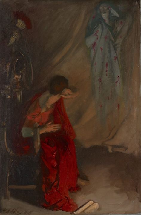 Within the Tent of Brutus: Enter the Ghost of Caesar, Julius Caesar, Act IV, Scene III (Julius Caesar)