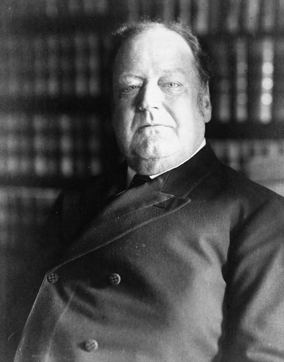 Edward White, head-and-shoulders portrait, facing slightly left, 1905 (Edward Douglass White)