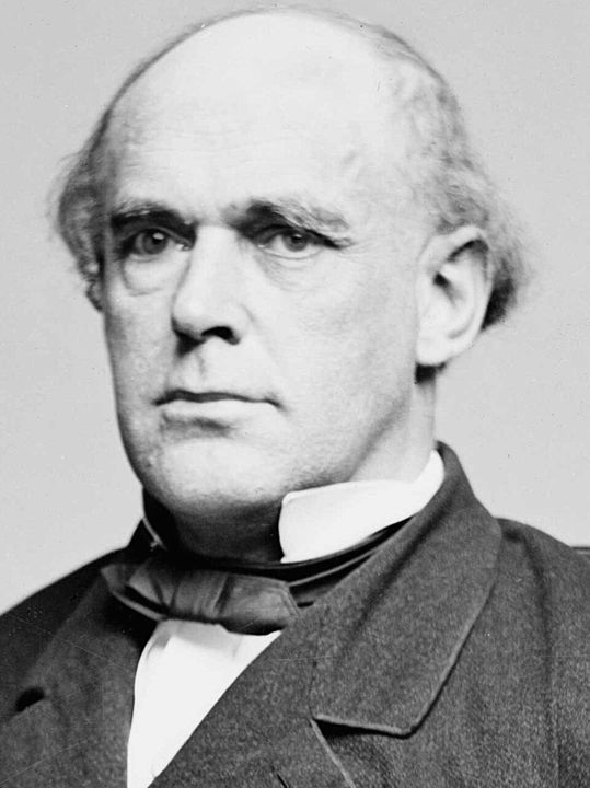 Mathew Brady, Portrait of Secretary of the Treasury Salmon P. Chase, officer of the United States government (1860–1865, full version) (1) (Salmon P. Chase)