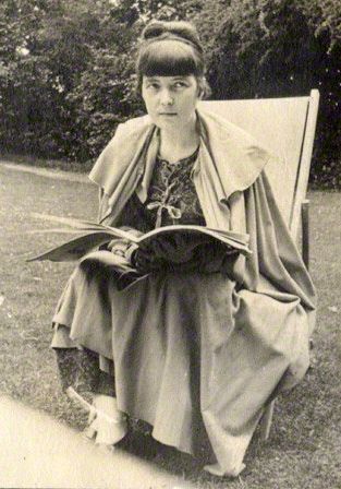 Portrait of Katherine Mansfield.