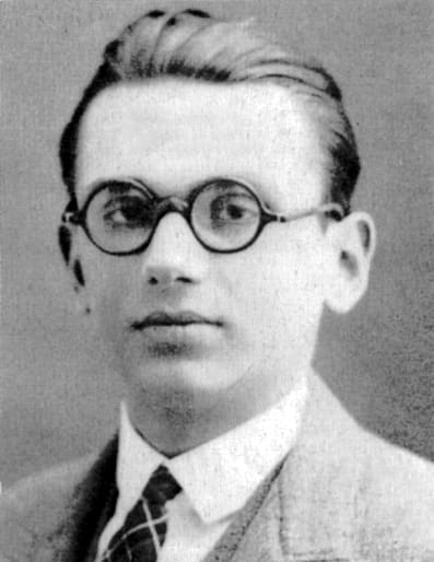 Portrait of Kurt Godel.