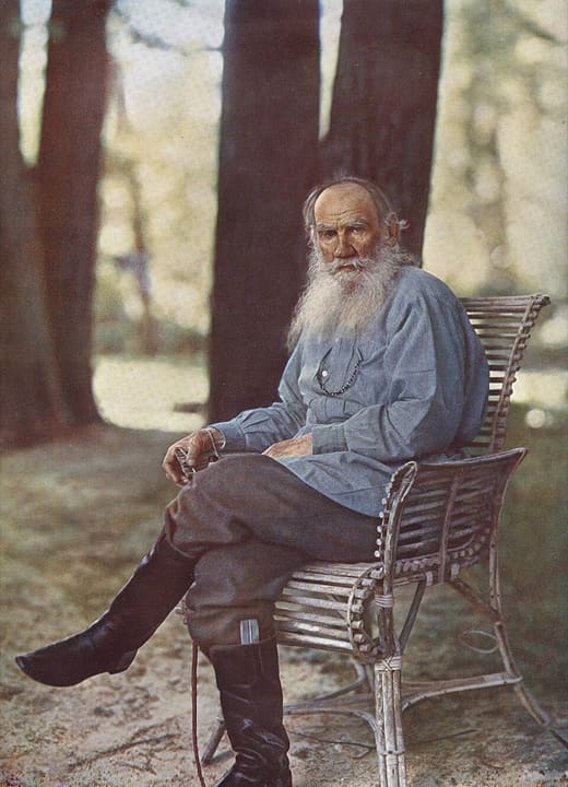 Portrait of Leo Tolstoy (23 May 1908).