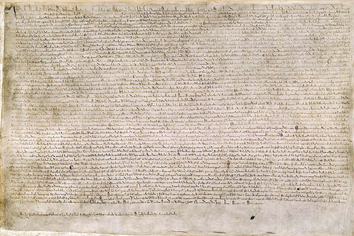 Magna Carta (British Library Cotton MS Augustus II.106) (Magna Carta)