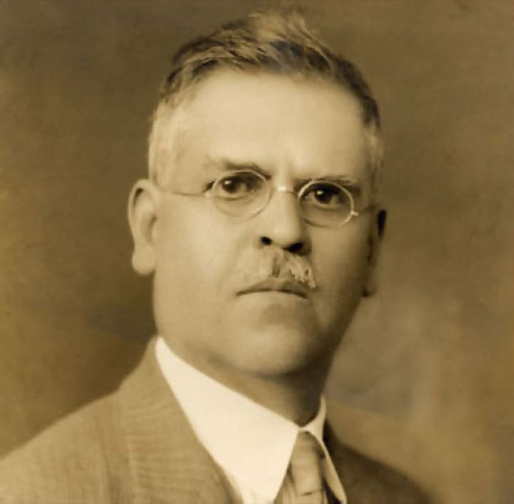 Posthumous or imagined likeness of Mariano Azuela.