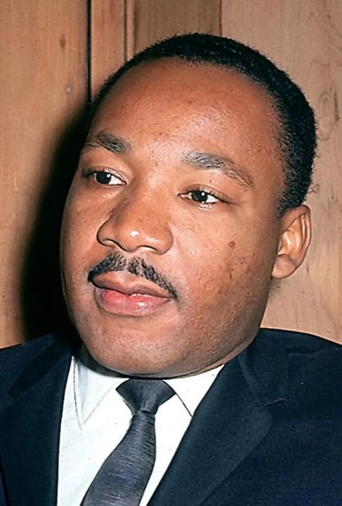 Portrait of Martin Luther King Jr..