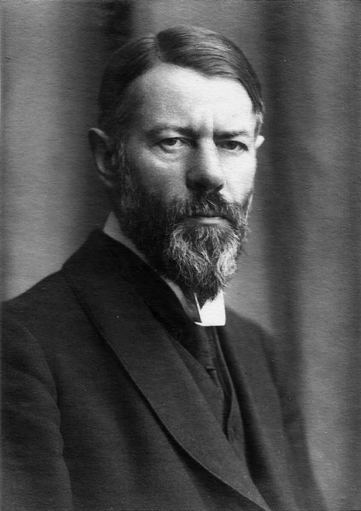 Portrait of Max Weber (1918).