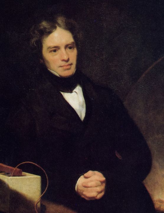 Portrait of Michael Faraday (1842).